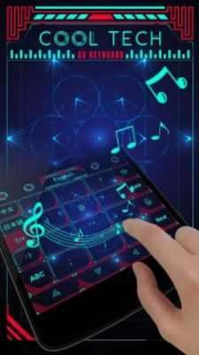 Play Cool Tech GO Keyboard Theme 