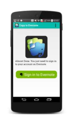 Play Copy to Evernote 
