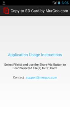Play Copy to SD Card 