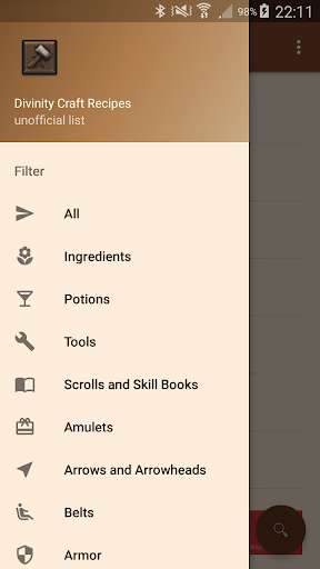 Play APK Crafting Guide for Divinity  and enjoy Crafting Guide for Divinity with UptoPlay com.nicky.nl.divinitycraftrecipes