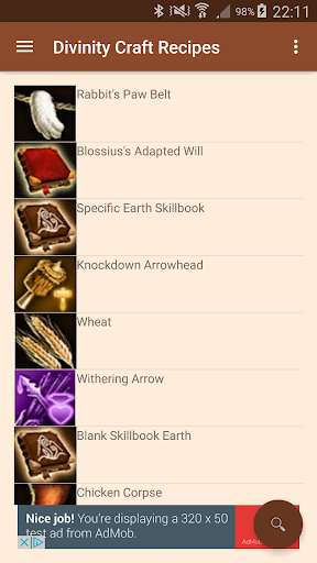 Play APK Crafting Guide for Divinity  and enjoy Crafting Guide for Divinity with UptoPlay com.nicky.nl.divinitycraftrecipes
