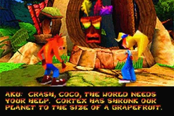 Play Crash Bandicoot: The Huge Adventure 