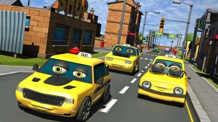 Play Crazy Talking Taxi Driver game 