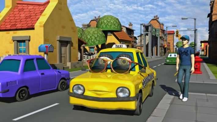 Play Crazy Talking Taxi Driver game 