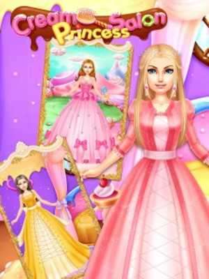 Play Cream Princess Salon:girl game 