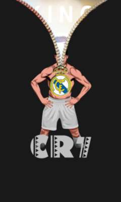 Play Cristiano Ronaldo Lock Screen Zipper 
