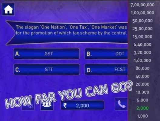 Play Crorepati Quiz Season 9 2018 