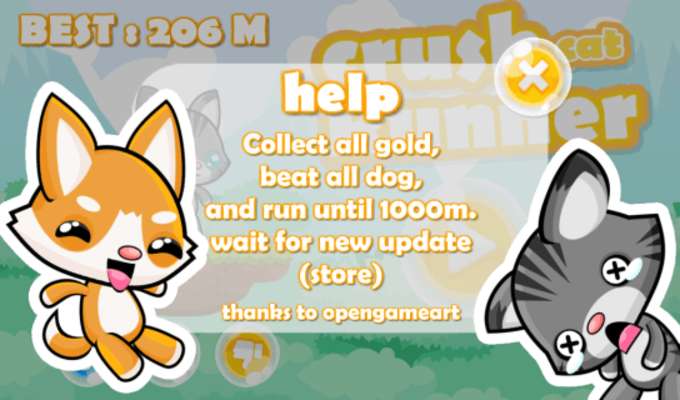 Play Crush cat runner 