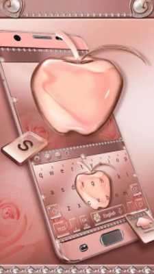 Play Crystal Apple Rose Gold - Music Keyboard Theme Play Crystal Apple Rose Gold - Music Keyboard Theme