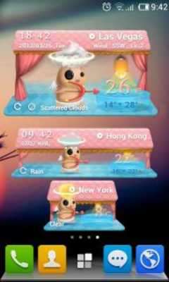 Play Cupid Theme GO Weather EX 