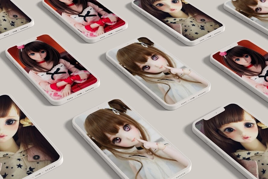 Play Cute Doll Wallpaper HD 