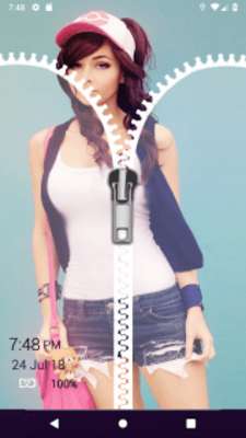 Play Cute Girl Zip Locker - Best Girls Ziplock theme 