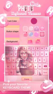 Play Cute Photo Keyboard Themes 