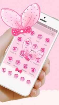 Play Cute Pink Bowknot Theme 