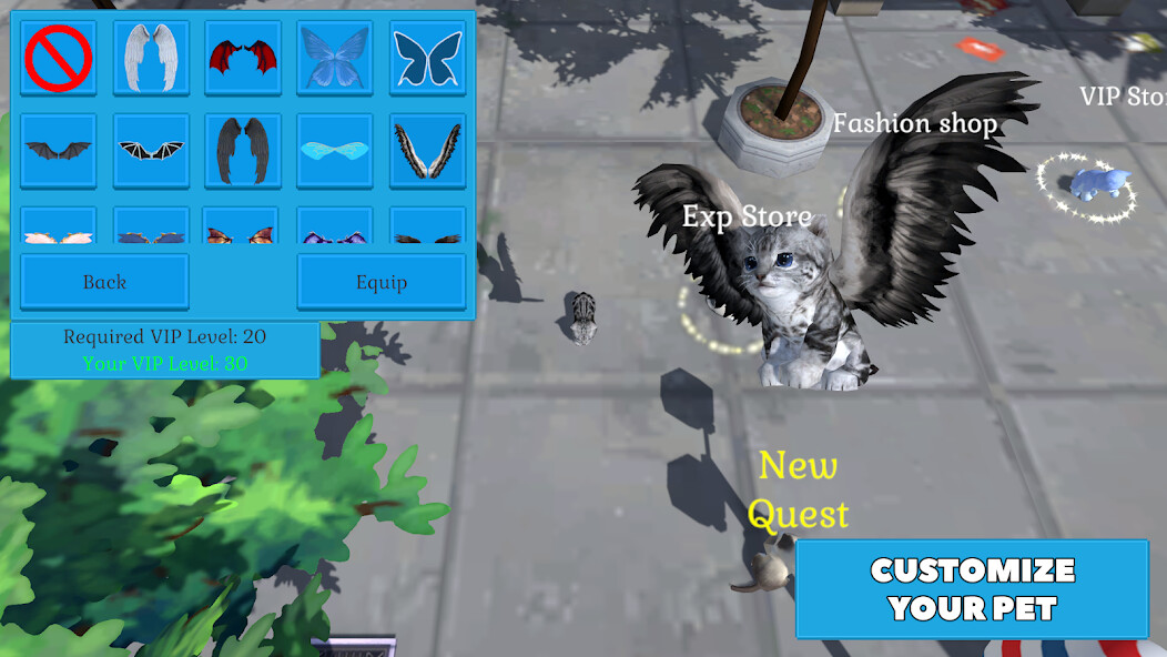 Play APK Cute Pocket Cat And Puppy 3D  and enjoy Cute Pocket Cat And Puppy 3D with UptoPlay com.vARDAmirsGameStudio.CutePocketCatAndPuppy3D