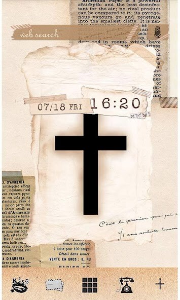 Play APK Cute Theme-Antique Cross-  and enjoy Cute Theme-Antique Cross- with UptoPlay jp.co.a_tm.android.plus_antique_cross