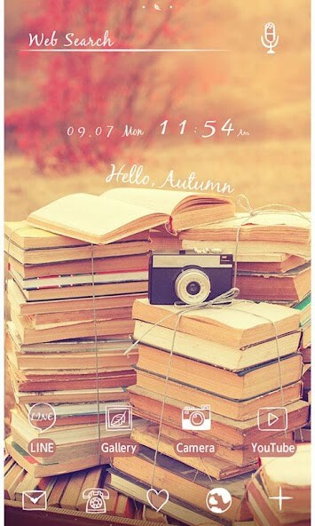 Play APK Cute Theme-Autumn Reading-  and enjoy Cute Theme-Autumn Reading- with UptoPlay jp.co.a_tm.android.plus_hello_autumn