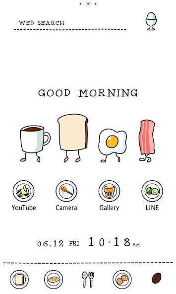 Play APK Cute Theme-Living Breakfast-  and enjoy Cute Theme-Living Breakfast- with UptoPlay jp.co.a_tm.android.plus_funnyna_choshoku