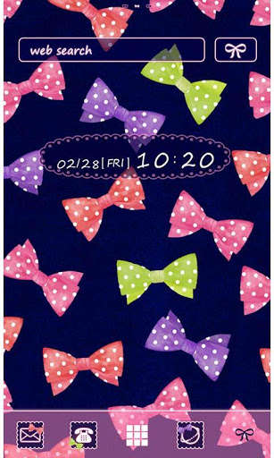 Play APK Cute Theme-Ribbons Galore-  and enjoy Cute Theme-Ribbons Galore- with UptoPlay jp.co.a_tm.android.plus_ribbon3