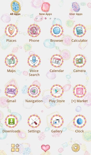 Play Cute Wallpaper Gems & Jewels  and enjoy Cute Wallpaper Gems & Jewels with UptoPlay
