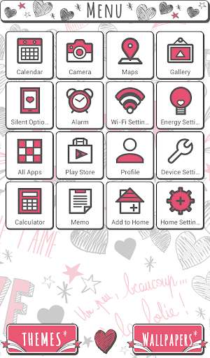 Play Cute Wallpaper Hearts & Love Theme  and enjoy Cute Wallpaper Hearts & Love Theme with UptoPlay