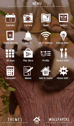 Play APK Cute Wallpaper Napping Panda Theme  and enjoy Cute Wallpaper Napping Panda Theme with UptoPlay jp.co.a_tm.android.plus_ohirune_panda
