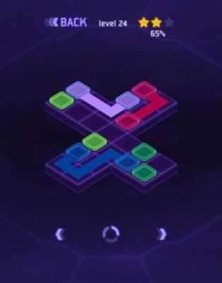 Play Cyber Dots 3D: flow lines game 