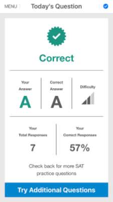 Play Daily Practice for the New SAT 