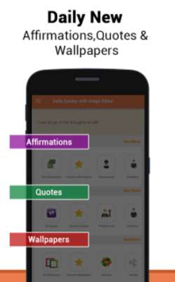 Play Daily Quotes with Image Editor 