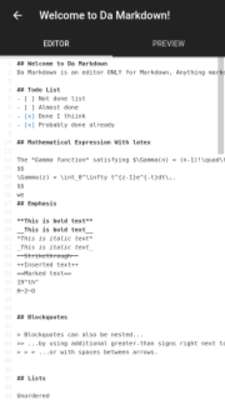 Play Da Markdown 
