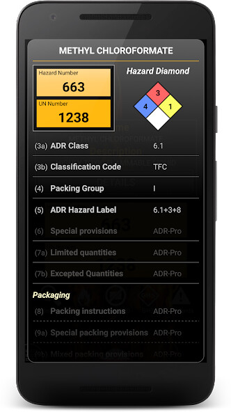 Play APK Dangerous Goods - ADR Lite (ADR 2021)  and enjoy Dangerous Goods - ADR Lite (ADR 2021) with UptoPlay de.GefahrenGutFree.mclang