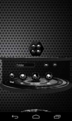 Play Dark Alien iconpack Next Theme 