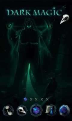 Play Dark Magic GO Launcher 
