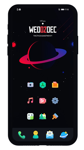 Play APK Dark Raider EMUI 9/10 theme  and enjoy Dark Raider EMUI 9/10 theme with UptoPlay emui.en.com.line_art