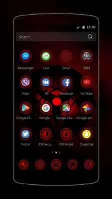 Play Dark Red Theme 