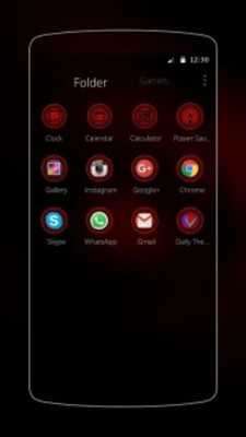 Play Dark Red Theme 