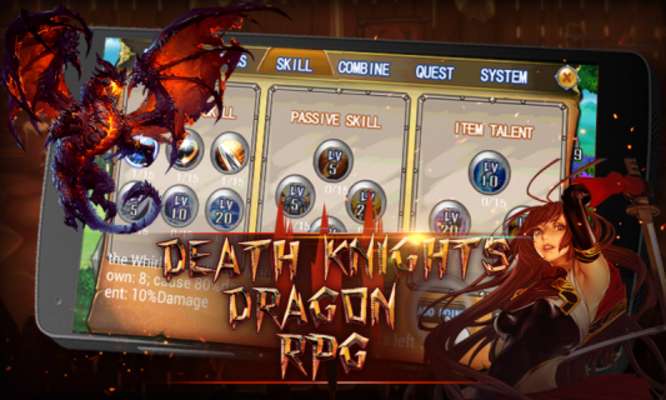 Play Death Dragon Knights RPG 