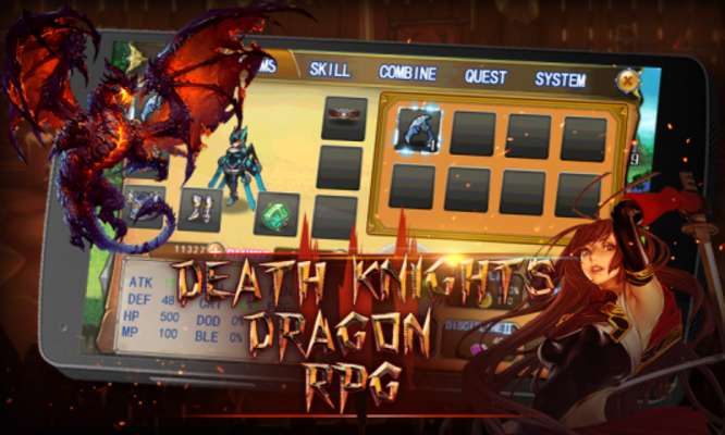 Play Death Dragon Knights RPG 