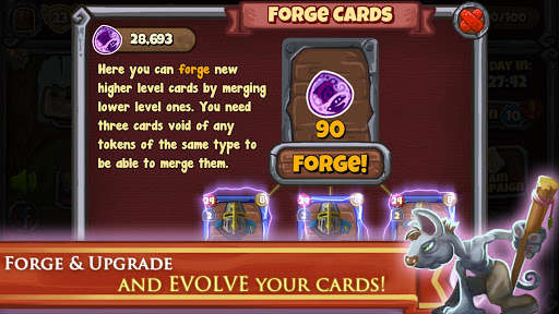 Play APK Deck Warlords - TCG card game  and enjoy Deck Warlords - TCG card game with UptoPlay com.runningpillow.DWL