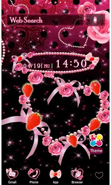 Play APK Decor strawberries Wallpaper  and enjoy Decor strawberries Wallpaper with UptoPlay jp.co.a_tm.android.plus_pretty_strawberry