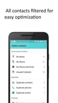 Play Delete Contacts - Merge & Optimize 