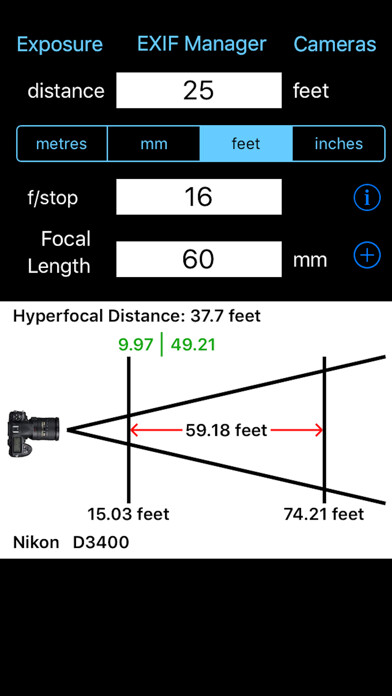 Play APK Depth of Field Calculator  and enjoy Depth of Field Calculator with UptoPlay dvagt.foto.STRechner