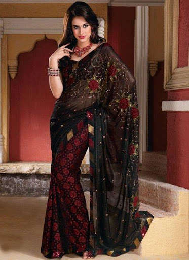 Play APK Designer Sarees 2020  and enjoy Designer Sarees 2020 with UptoPlay com.gagan.sonam.latest_saree_designs