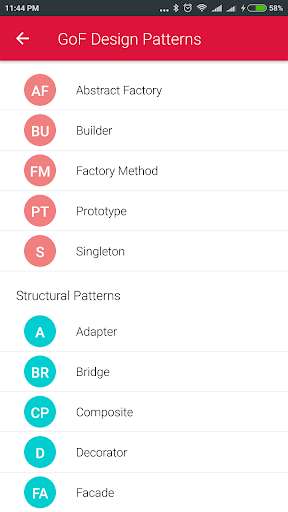 Play APK Design Patterns (GoF) in Java  and enjoy Design Patterns (GoF) in Java with UptoPlay com.jaypeesoft.dpad
