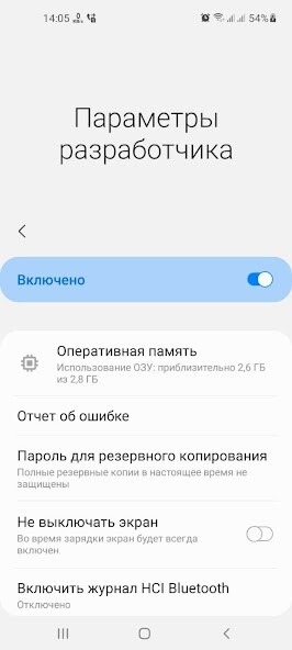 Play Developer Options 