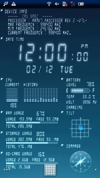 Play DeviceInfo Live WallPaper 