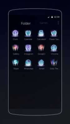 Play Diamond Star. Theme for CM Launcher 