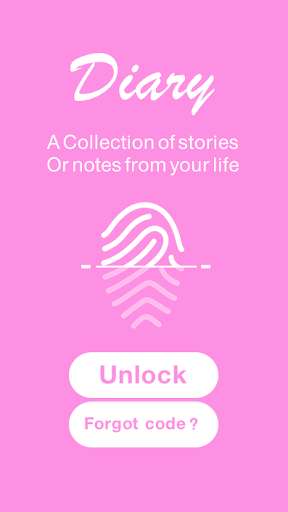 Play APK diary with a fingerprint lock  and enjoy diary with a fingerprint lock with UptoPlay com.limitlessapps.diary