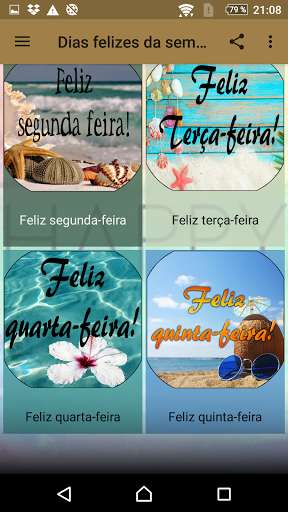 Play APK Dias felizes da semana - Imagens e frases  and enjoy Dias felizes da semana - Imagens e frases with UptoPlay 