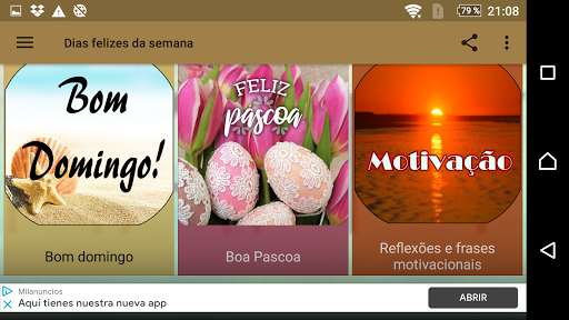 Play APK Dias felizes da semana - Imagens e frases  and enjoy Dias felizes da semana - Imagens e frases with UptoPlay 
